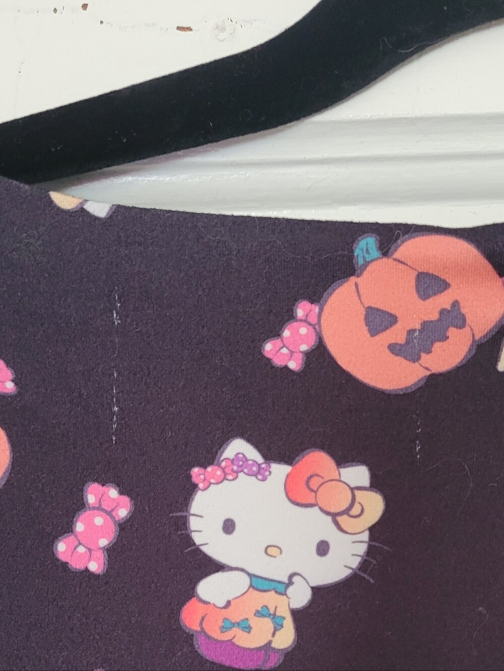 Unique Vintage Hello Kitty Halloween Treats Nicole Swing Dress, Small - Picture 5 of 5
